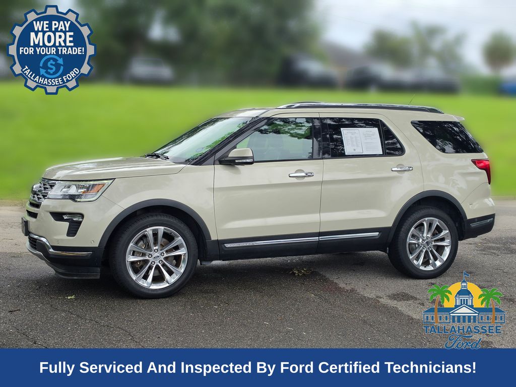 Gray (Platinum) 2018 Ford Explorer SUV / Crossover All-Wheel Drive 6-Speed Automatic