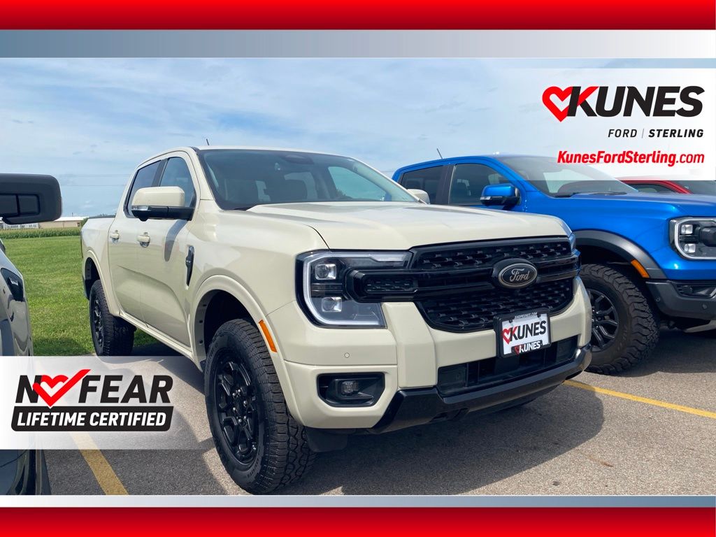 Desert Sand 2025 Ford Ranger Pickup Truck Four-Wheel Drive 10-Speed Automatic