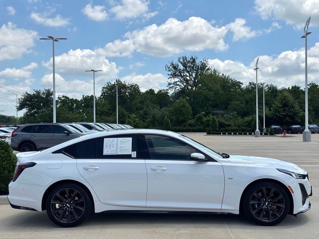 2023 Cadillac CT5 Sport White at Bayway Cadillac Southwest