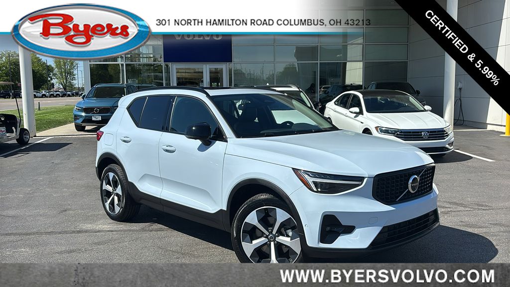 Cloud Blue 2026 Volvo XC40 B5 Plus AWD SUV / Crossover All-Wheel Drive Automatic