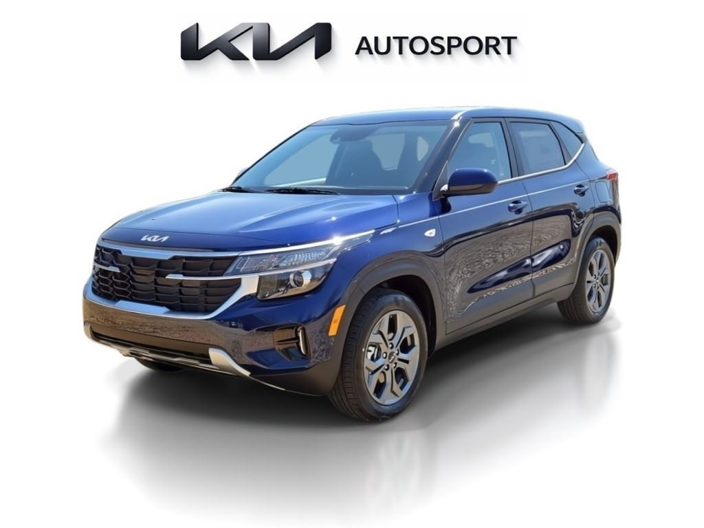 Dark Ocean Blue 2026 Kia Seltos LX FWD SUV / Crossover Front-Wheel Drive Continuously Variable Transmission
