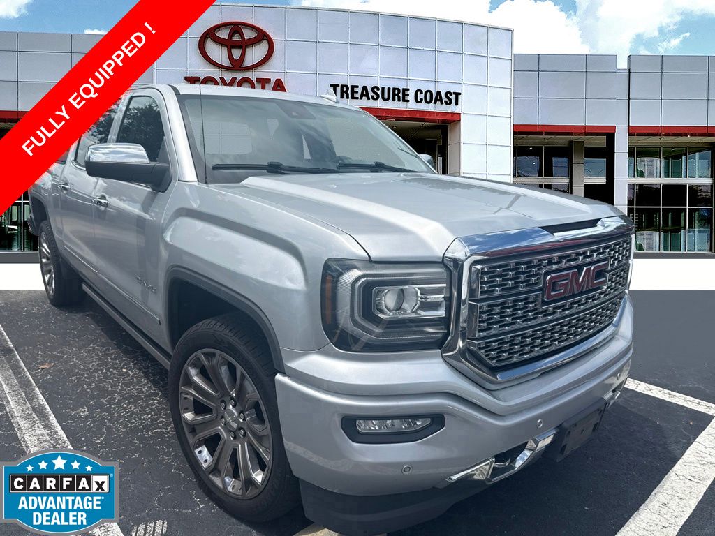 Quicksilver Metallic 2018 GMC Sierra 1500 Pickup Truck Four-Wheel Drive 8-Speed Automatic Overdrive