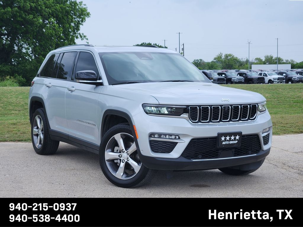Silver Zynith 2022 Jeep Grand Cherokee Limited RWD SUV / Crossover 4X2 8-Speed Automatic