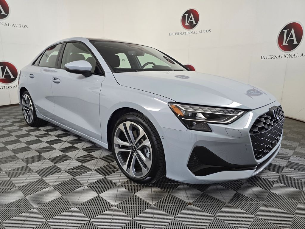 Arrow Gray Pearl Effect 2026 Audi A3 Sedan All-Wheel Drive 7-Speed Automatic