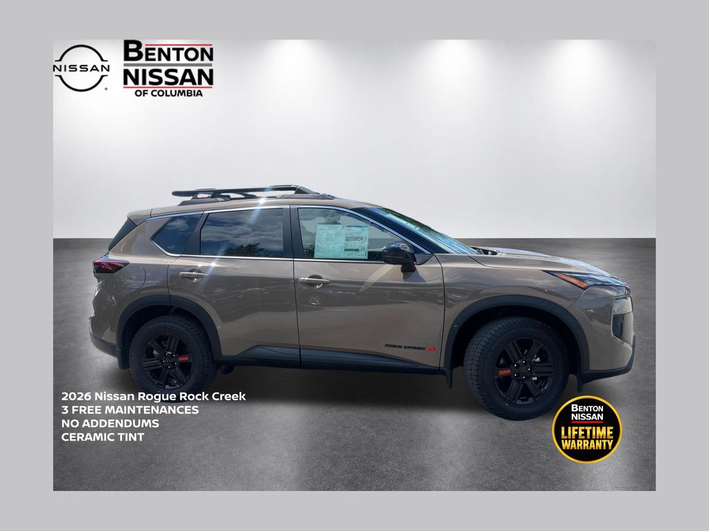 Baja Storm Metallic 2026 Nissan Rogue SUV / Crossover All-Wheel Drive Continuously Variable Transmission