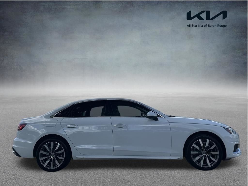 Glacier White 2020 Audi A4 40 TFSI Premium Plus FWD Sedan Front-Wheel Drive 7-Speed Automatic