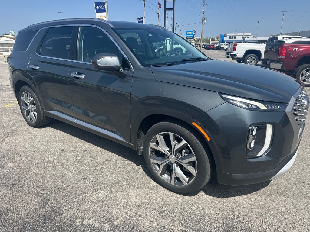 Gray (Steel Graphite) 2022 Hyundai Palisade SUV / Crossover All-Wheel Drive 8-Speed Automatic