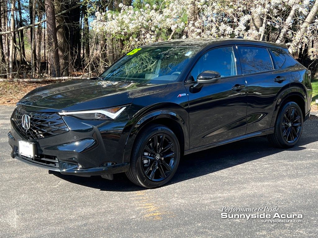 Crystal Black Pearl 2025 Acura ADX SH-AWD with A-SPEC and Advance Package SUV / Crossover All-Wheel Drive Continuously Variable Transmission