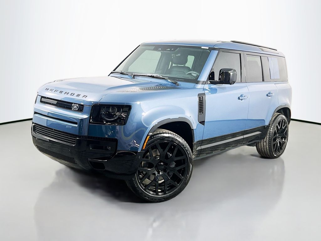 Tasman Blue Metallic 2026 Land Rover Defender 110 P400 X-Dynamic SE AWD SUV / Crossover All-Wheel Drive 8-Speed Automatic