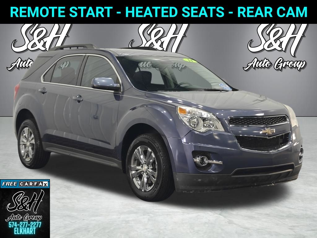 Atlantis Blue Metallic 2014 Chevrolet Equinox SUV / Crossover Front-Wheel Drive 6-Speed Automatic Overdrive
