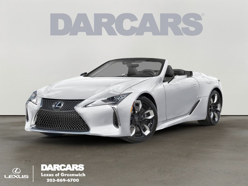 Ultra White 2026 Lexus LC 500 Convertible RWD Convertible Rear-Wheel Drive Automatic