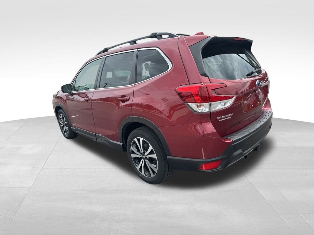 2022 Crimson Red Pearl Subaru Forester Limited AWD SUV