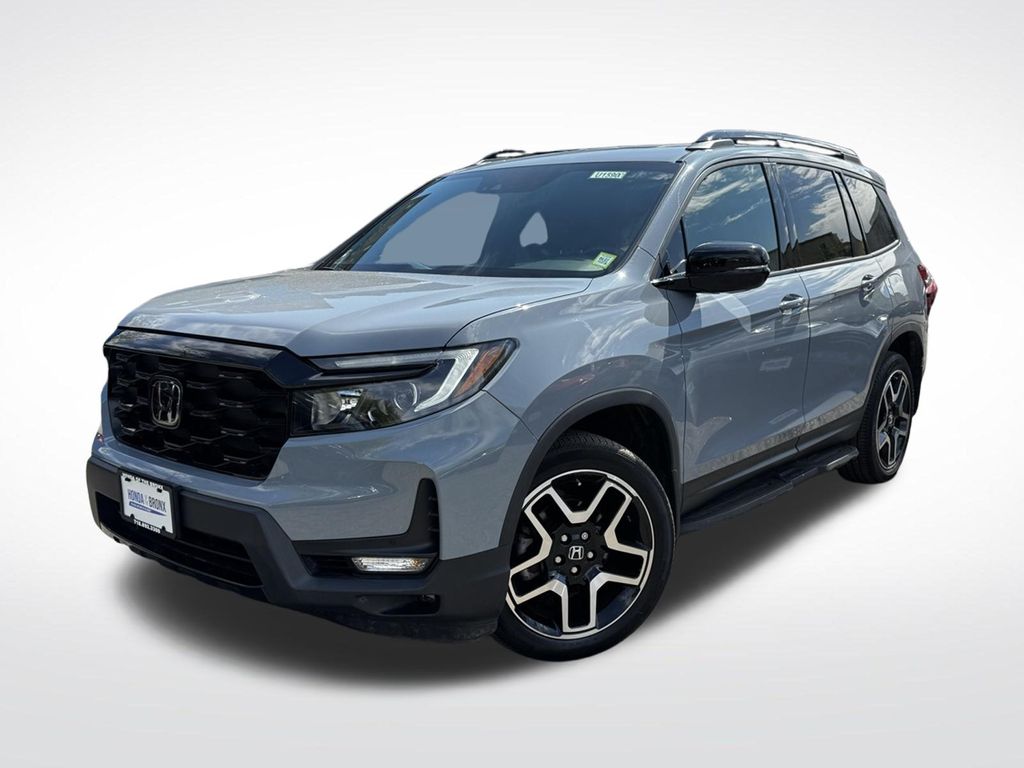 Sonic Gray Pearl 2023 Honda Passport Elite AWD SUV / Crossover All-Wheel Drive 9-Speed Automatic