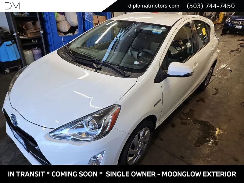 Moonglow 2015 Toyota Prius c Hatchback Front-Wheel Drive Continuously Variable Transmission