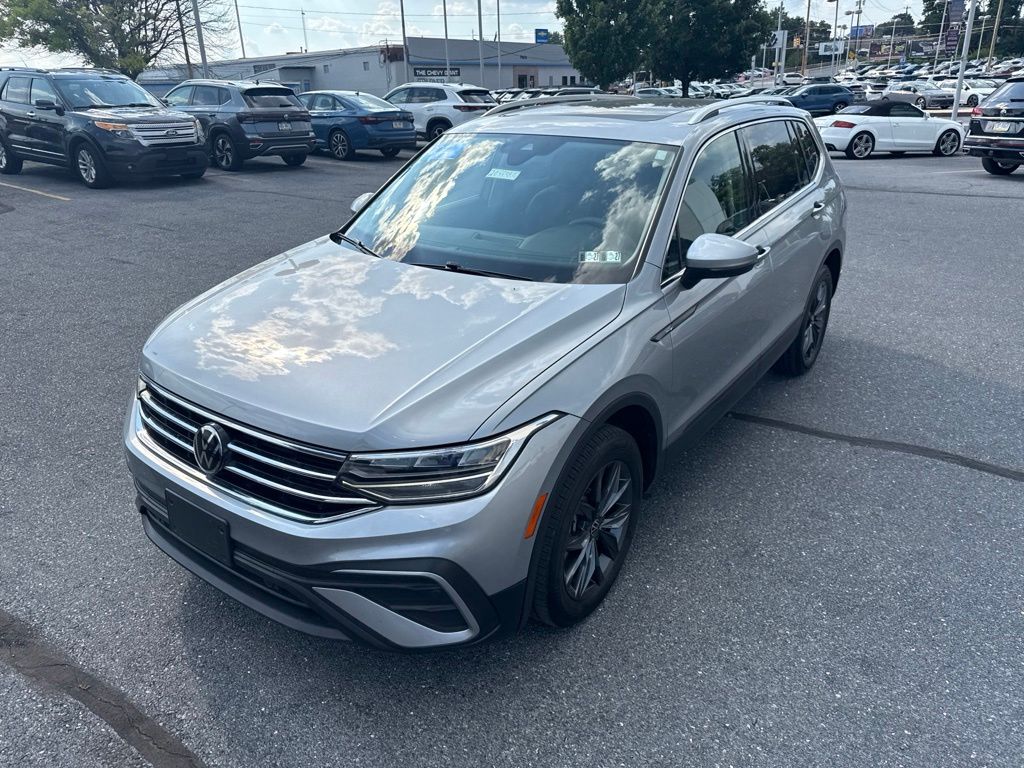 2022 Volkswagen Tiguan 2.0T SE Silver at Bob Ruth Ford