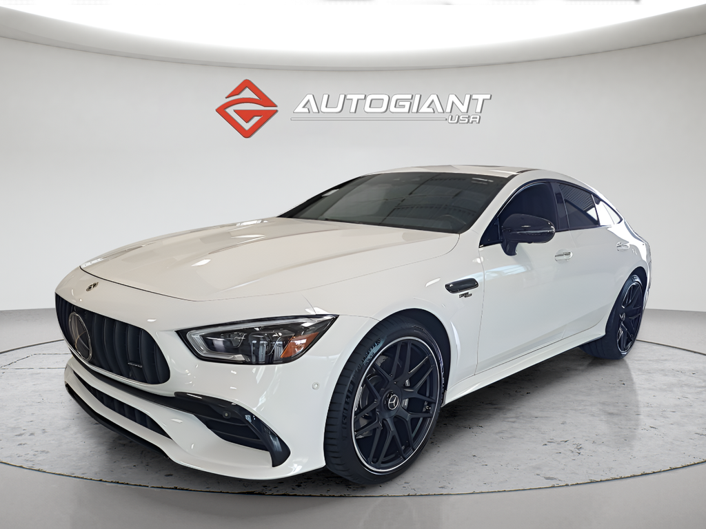 White 2022 Mercedes-Benz AMG GT Coupe All-Wheel Drive 9-Speed Automatic