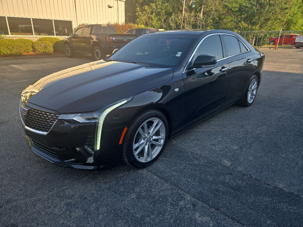 Black Raven 2024 Cadillac CT4 Luxury RWD Sedan Rear-Wheel Drive 8-Speed Automatic