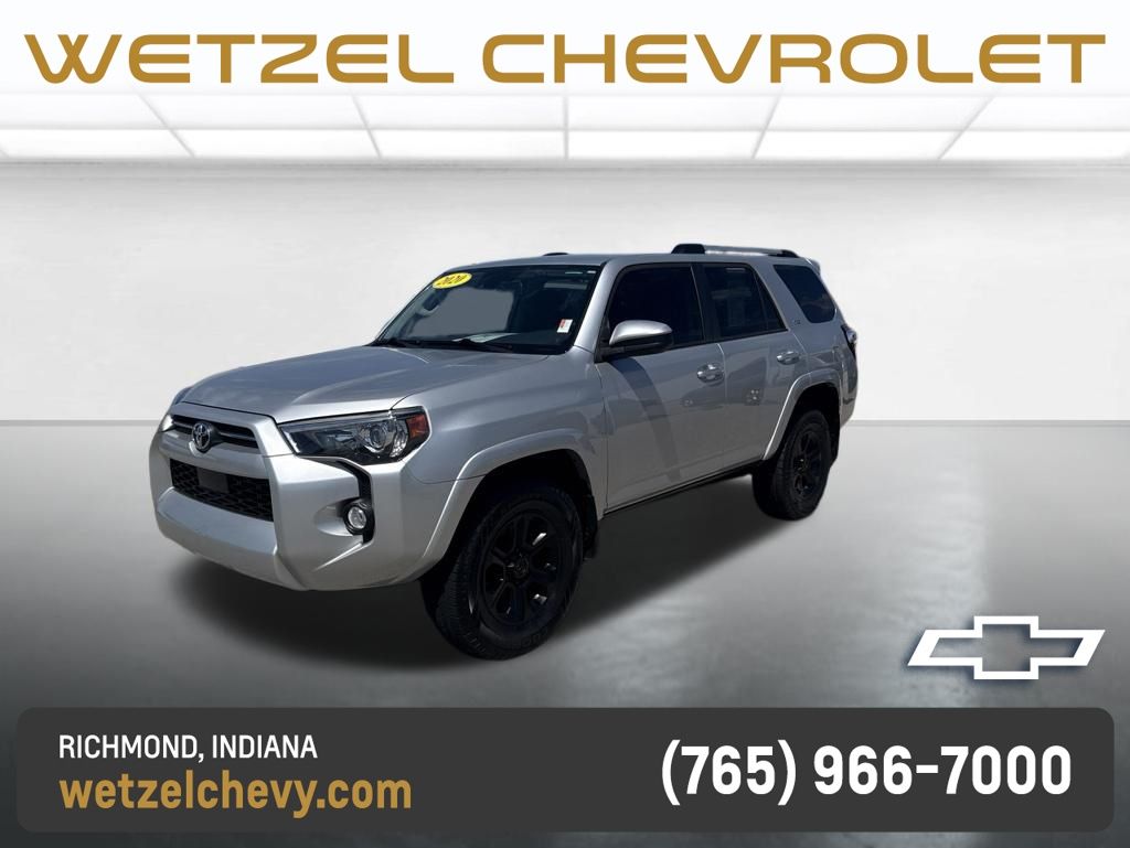Classic Silver Metallic 2020 Toyota 4Runner SUV / Crossover Four-Wheel Drive 5-Speed Automatic Overdrive