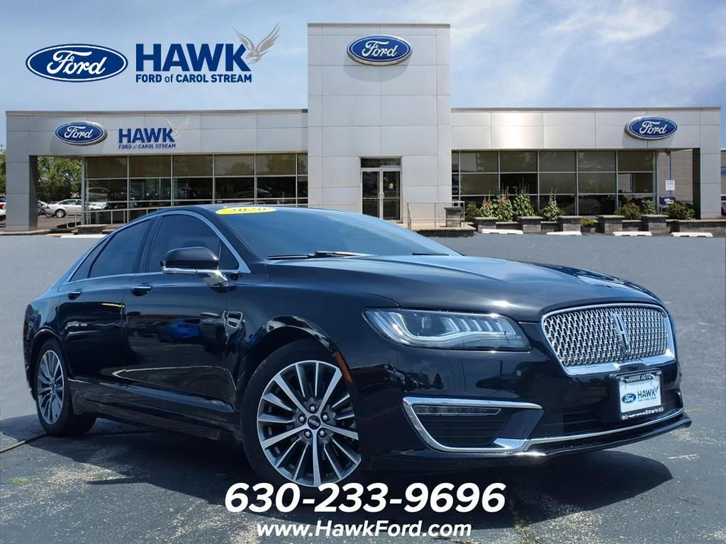 Black Metallic 2020 Lincoln MKZ Standard FWD Sedan Front-Wheel Drive 6-Speed Automatic