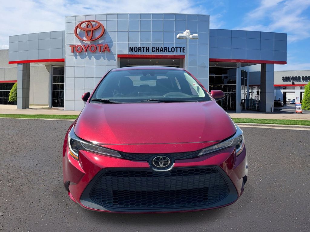 Used 2022 Red Toyota LE image 2