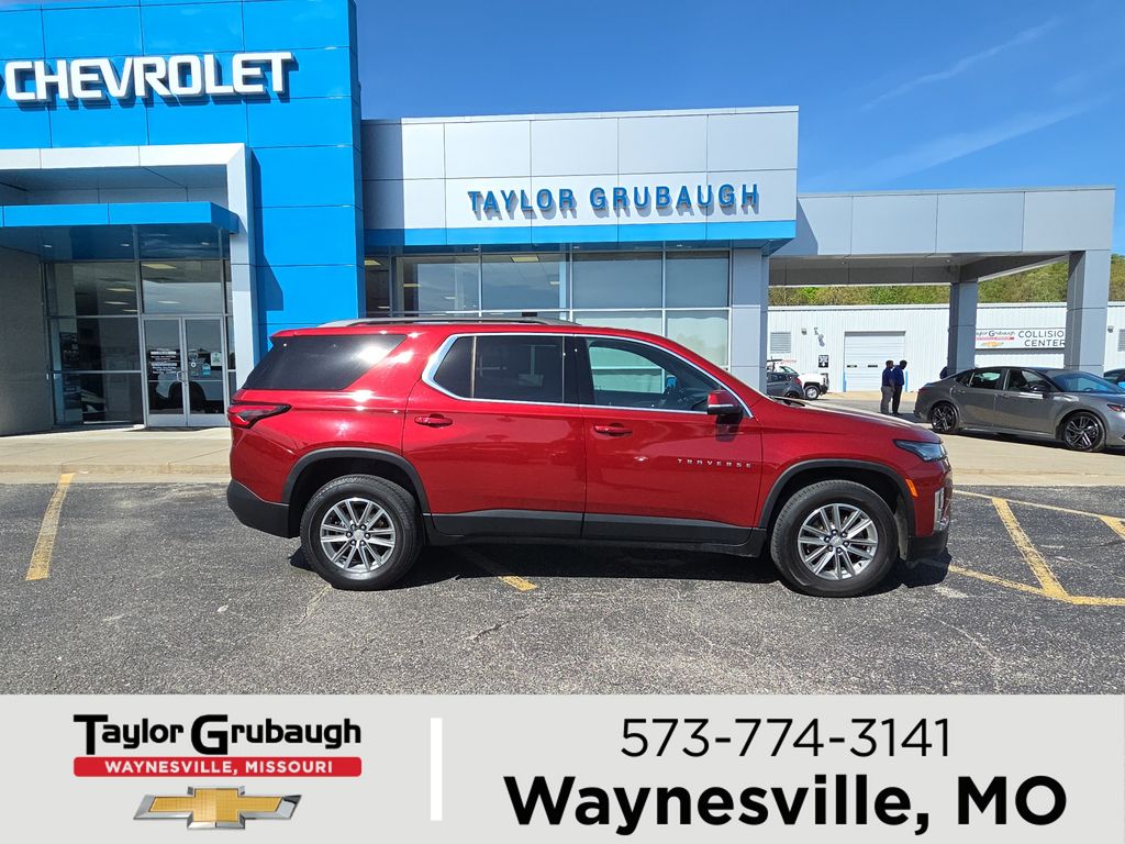 Radiant Red Tintcoat 2023 Chevrolet Traverse LT Cloth FWD SUV / Crossover Front-Wheel Drive 9-Speed Automatic