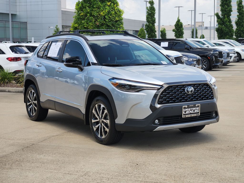 2025 Toyota Corolla Cross XLE Silver at Monument Chevrolet