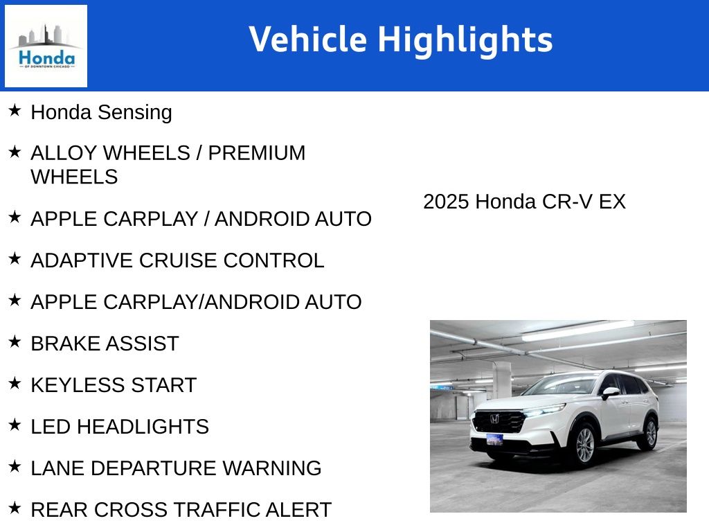 2025 Honda CR-V EX 7