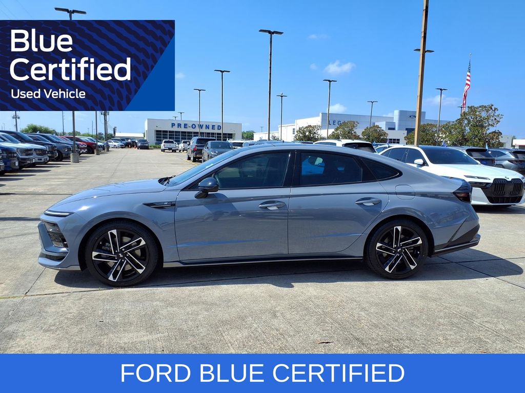 2024 Hyundai Sonata N Line Blue at Wharton Chevrolet GMC
