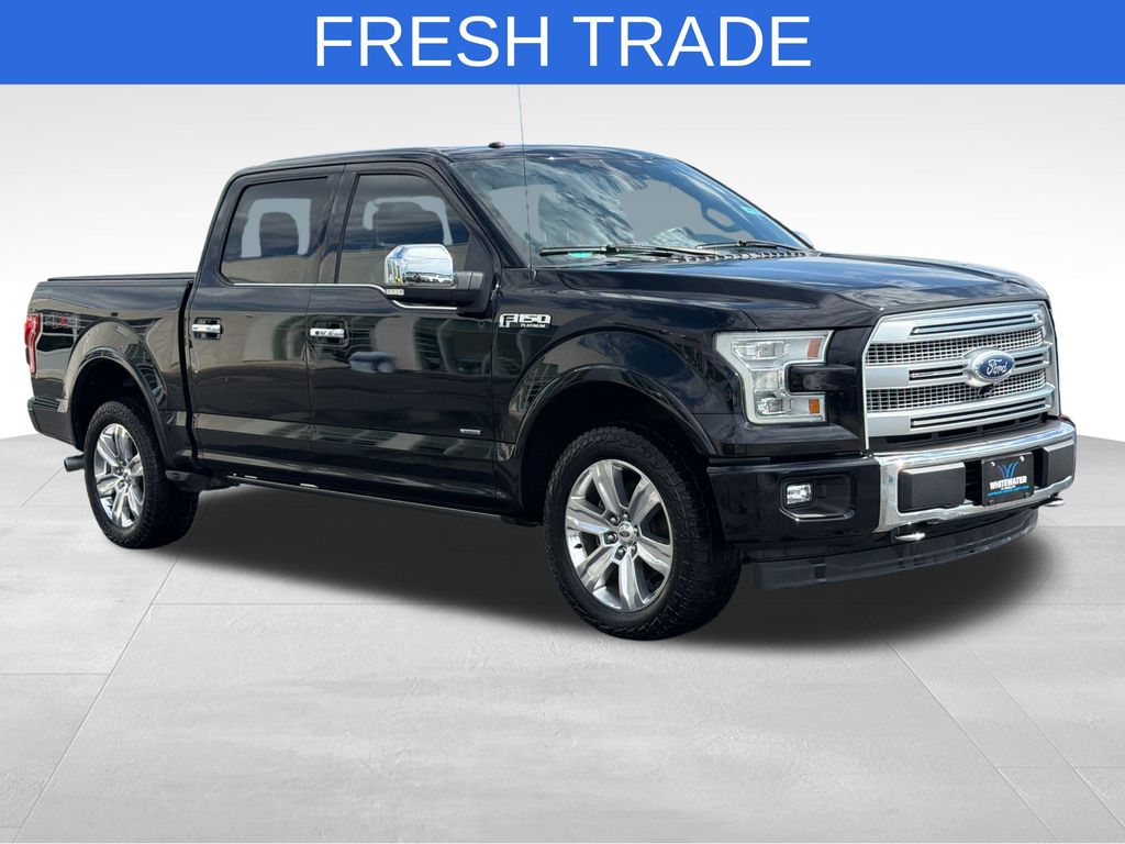 Shadow Black 2017 Ford F-150 Pickup Truck Four-Wheel Drive Automatic