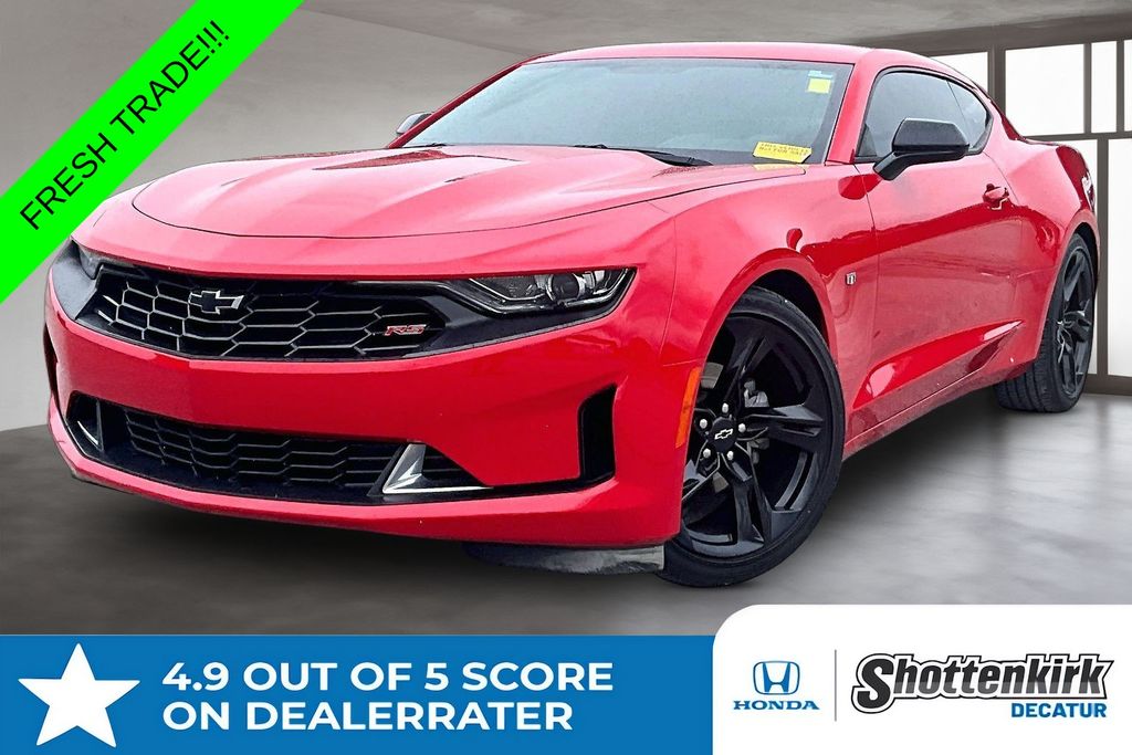 Red Hot 2020 Chevrolet Camaro 1LT Coupe RWD Coupe Rear-Wheel Drive Automatic