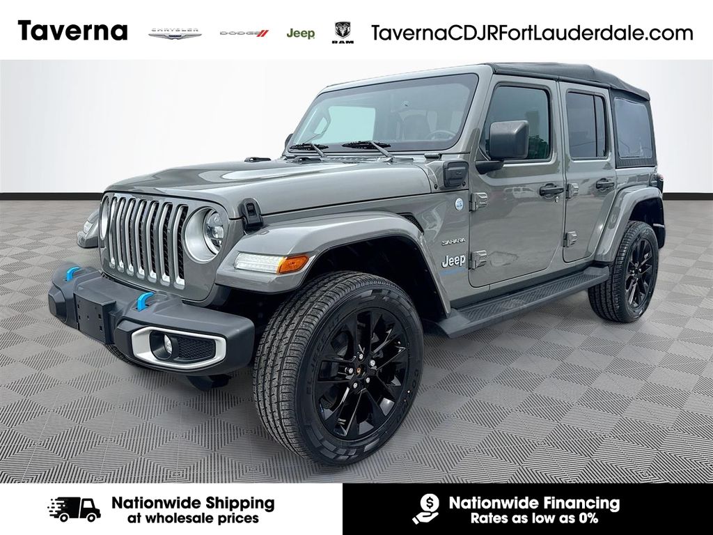 Gray Clearcoat 2023 Jeep Wrangler 4xe SUV / Crossover Four-Wheel Drive 8-Speed Automatic
