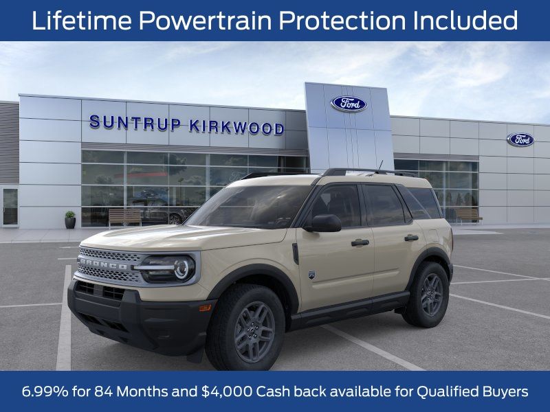Desert Sand 2025 Ford Bronco Sport SUV / Crossover All-Wheel Drive 8-Speed Automatic