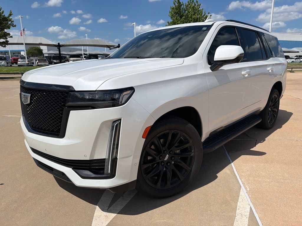 Crystal White Tricoat 2023 Cadillac Escalade Sport Platinum 4WD SUV / Crossover Four-Wheel Drive Automatic
