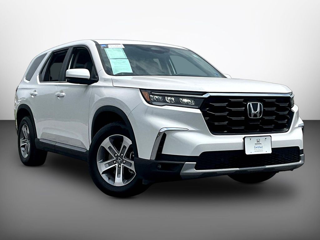 Platinum White Pearl 2025 Honda Pilot EX-L AWD SUV / Crossover All-Wheel Drive Automatic