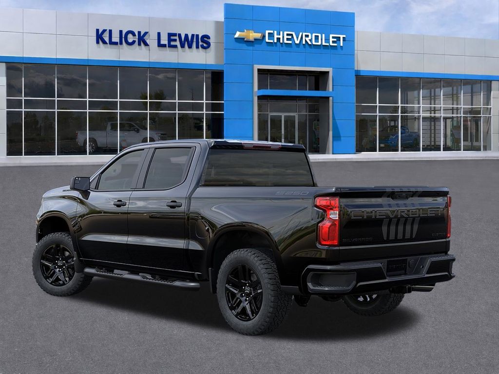 2026 Chevrolet Silverado 1500 Custom Black at South Hills Kia