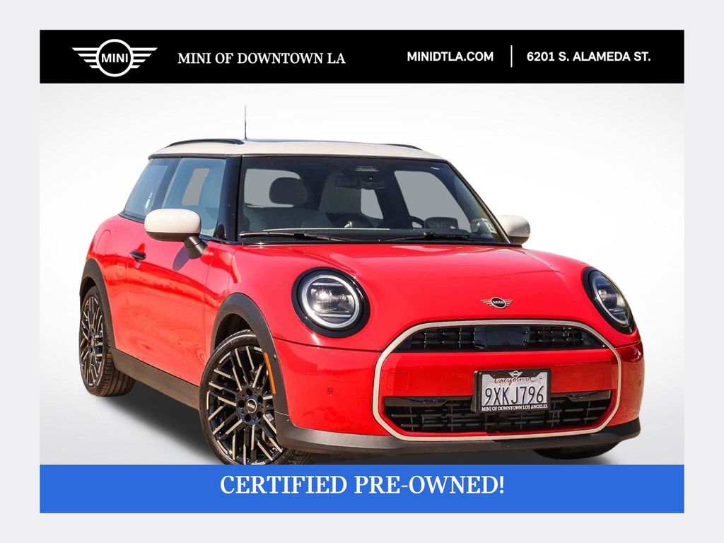 Chili Red 2026 MINI Cooper Hatchback Front-Wheel Drive 7-Speed Automatic