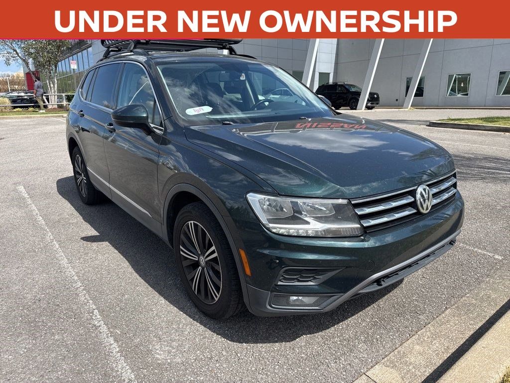 Moss Green 2018 Volkswagen Tiguan SE 4Motion SUV / Crossover All-Wheel Drive 8-Speed Automatic
