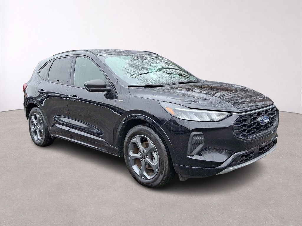 Black Metallic 2024 Ford Escape ST-Line FWD SUV / Crossover Front-Wheel Drive 8-Speed Automatic