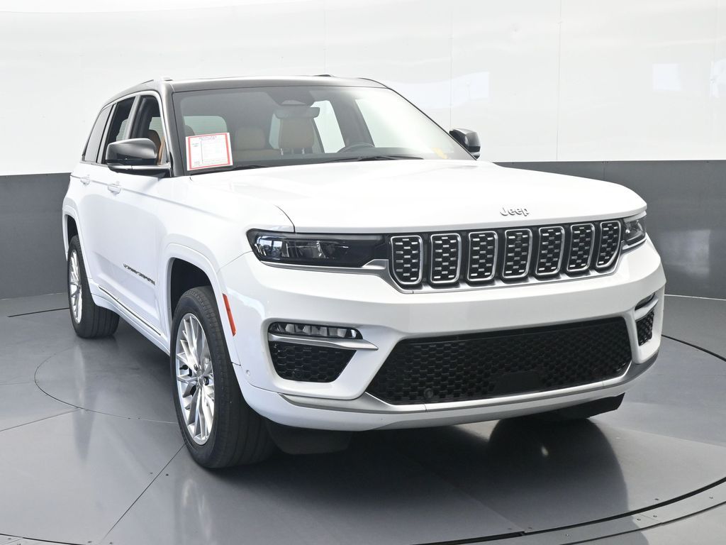 Used 2022 Bright White Clearcoat Jeep Summit image 9