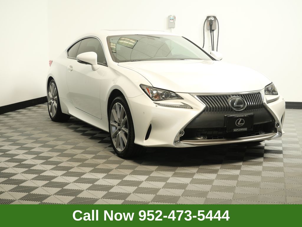 Starfire Pearl 2015 Lexus RC Coupe All-Wheel Drive 6-Speed Automatic