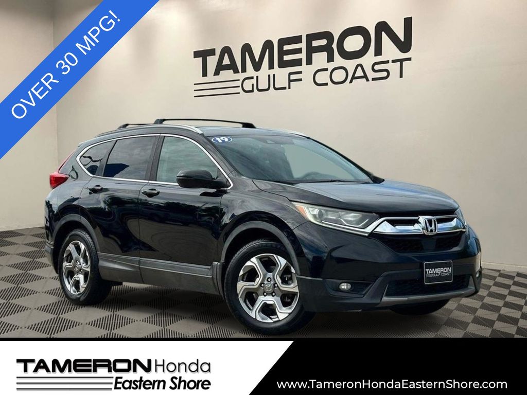 Crystal Black Pearl 2019 Honda CR-V EX FWD SUV / Crossover Front-Wheel Drive Continuously Variable Transmission