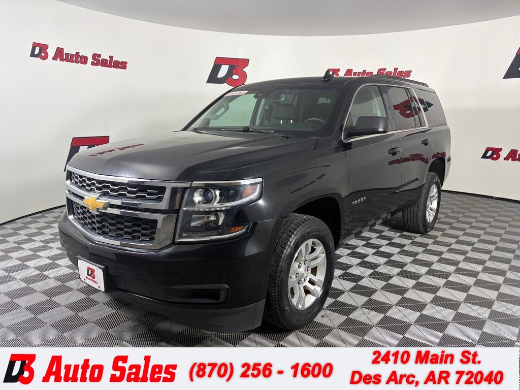 Black 2017 Chevrolet Tahoe SUV / Crossover Four-Wheel Drive 6-Speed Automatic Overdrive
