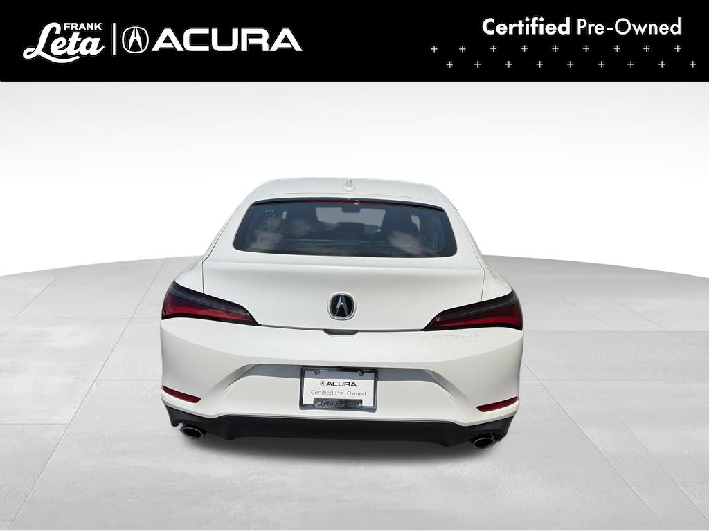 Platinum White Pearl 2024 Acura Integra FWD Sedan Front-Wheel Drive Continuously Variable Transmission