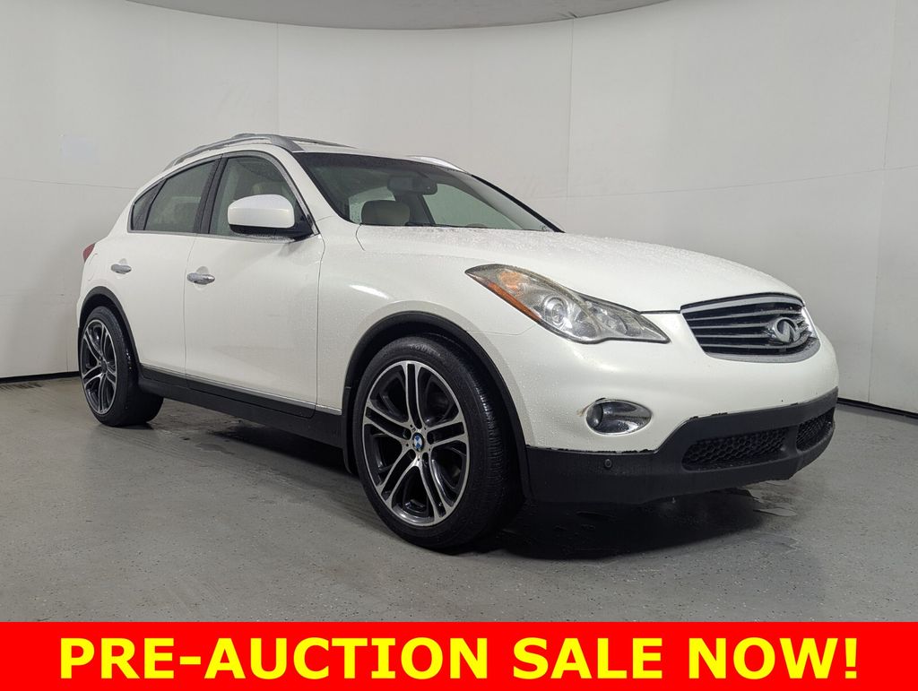 Moonlight White 2011 INFINITI EX35 Journey AWD SUV / Crossover All-Wheel Drive 7-Speed Automatic