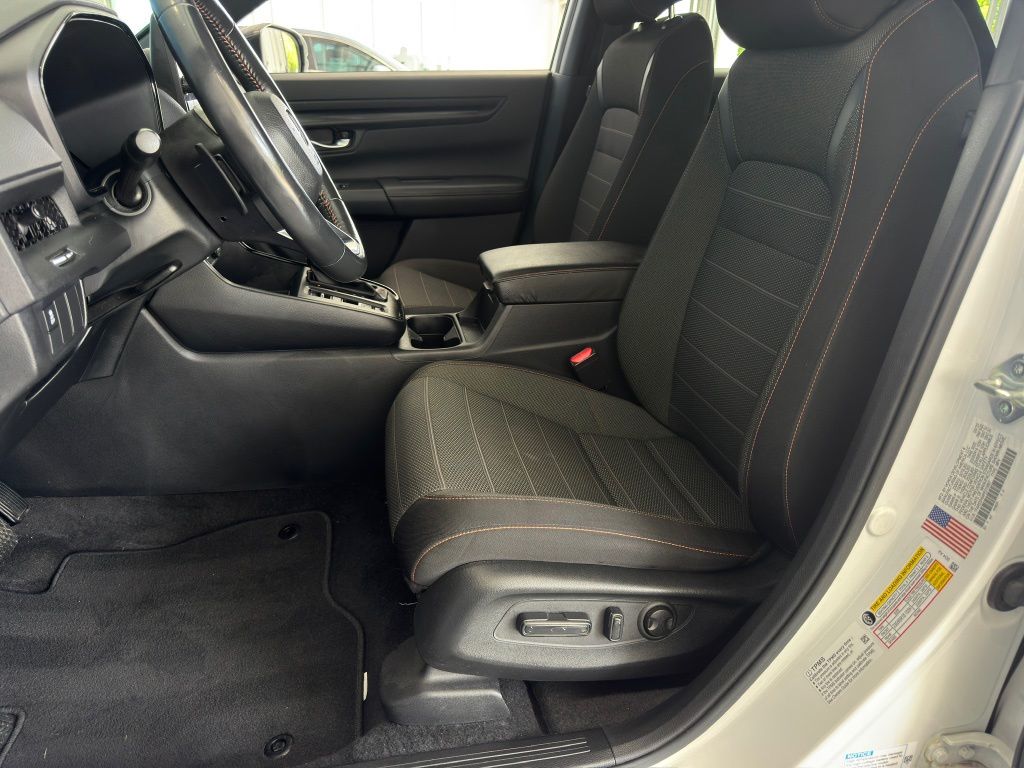 2023 Honda CR-V Hybrid Sport White at Bayway Cadillac of The Woodlands