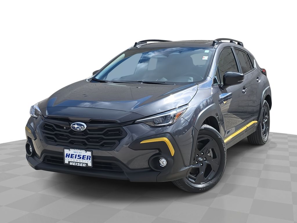 Magnetite Gray Metallic 2024 Subaru Crosstrek Sport AWD SUV / Crossover All-Wheel Drive Continuously Variable Transmission