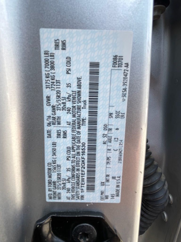 2016 Ford F-150 XLT Silver at Emmons Autoplex