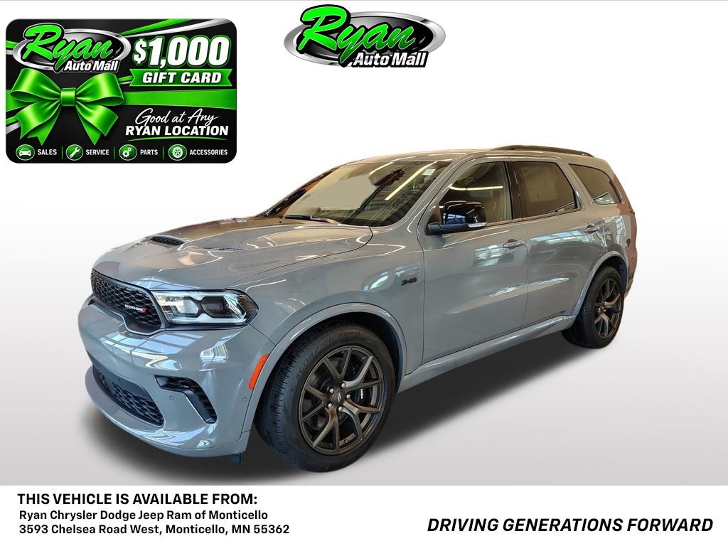 Destroyer Gray Clearcoat 2025 Dodge Durango SUV / Crossover All-Wheel Drive 8-Speed Automatic