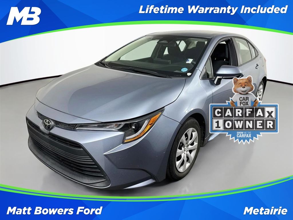 Celestite 2023 Toyota Corolla Sedan Front-Wheel Drive Continuously Variable Transmission