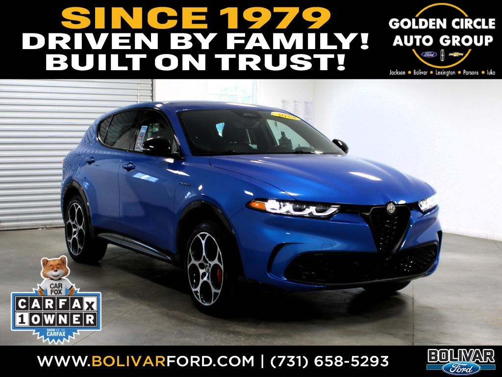 Misano Blue Metallic 2024 Alfa Romeo Tonale SUV / Crossover All-Wheel Drive 6-Speed Automatic